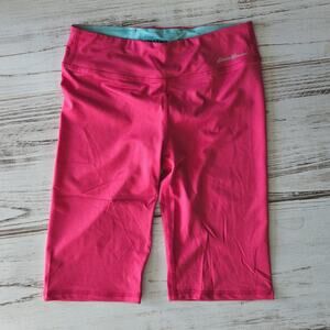 Eddie Bauer Magenta Hot Pink Biker Shorts sz L 14/16 New